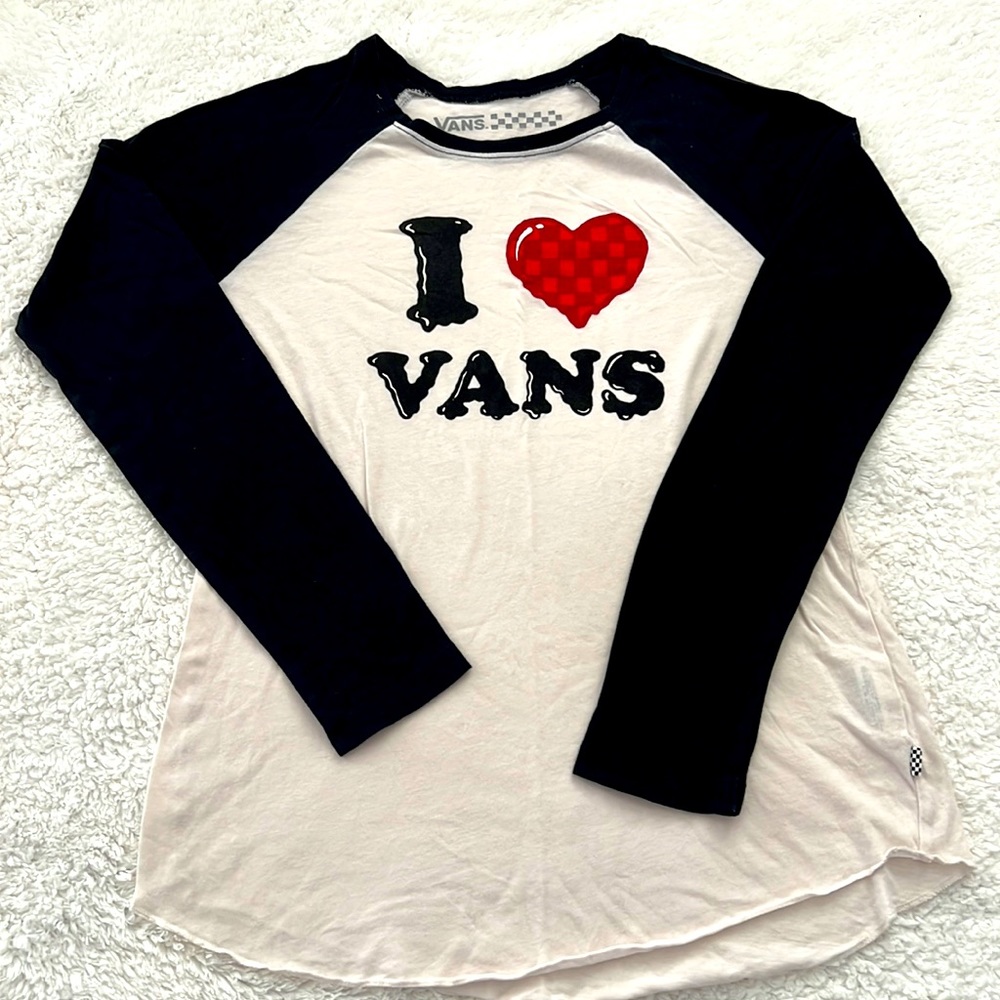 Vans Women Longsleeve Tshirt | Size XS